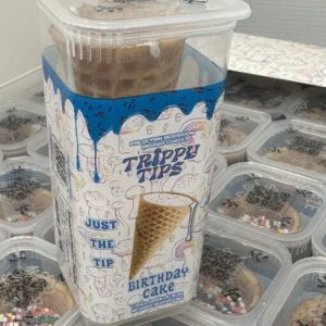 Trippy Tips Birthday Cake Blue Master